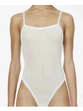 SKIMS Summer Mesh Strappy Body Suit In Bone- Women XXL NWOT